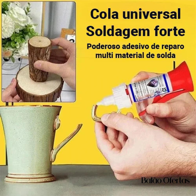 Super ColaMax - Super Cola Para Diversos Materiais e Resistente à Água