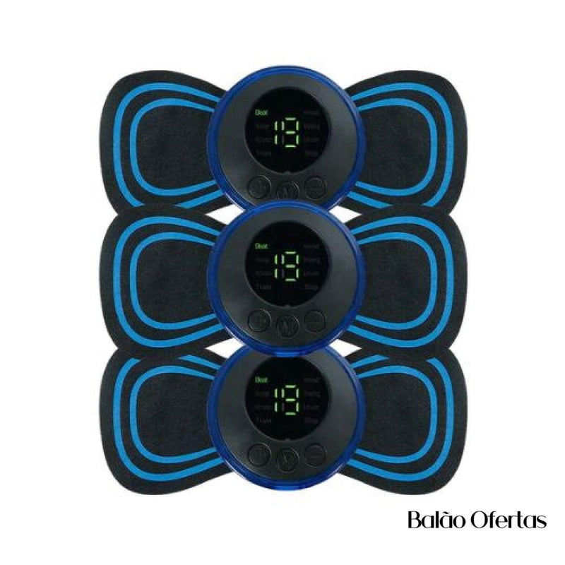 Massageador Portátil e Elétrico Para Dores e Inchaços Relax Pro