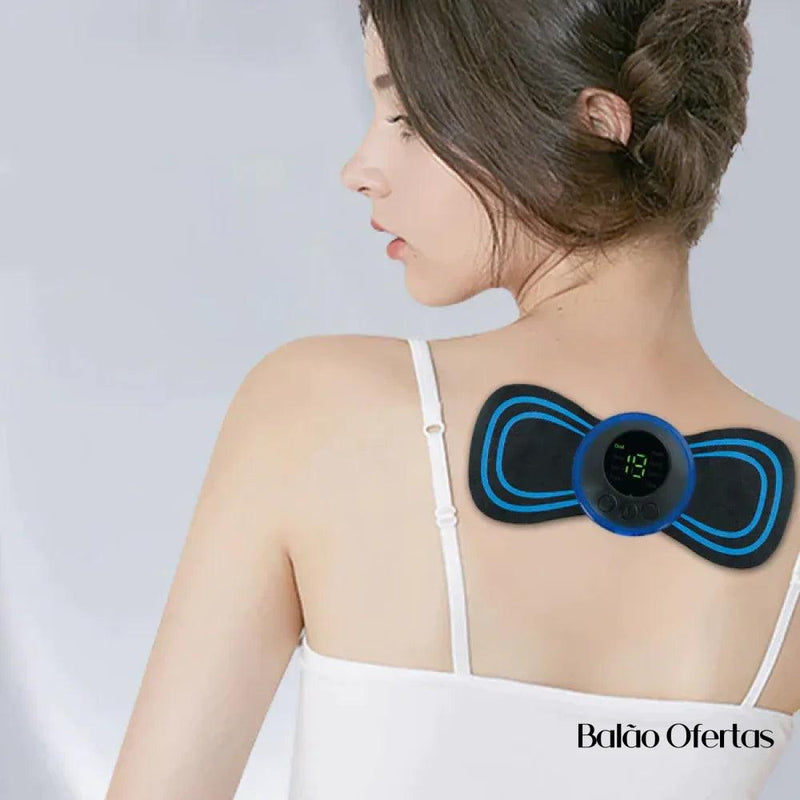 Massageador Portátil e Elétrico Para Dores e Inchaços Relax Pro
