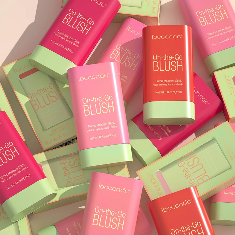 Blush em Bastão 3 em 1 à Prova d'Água