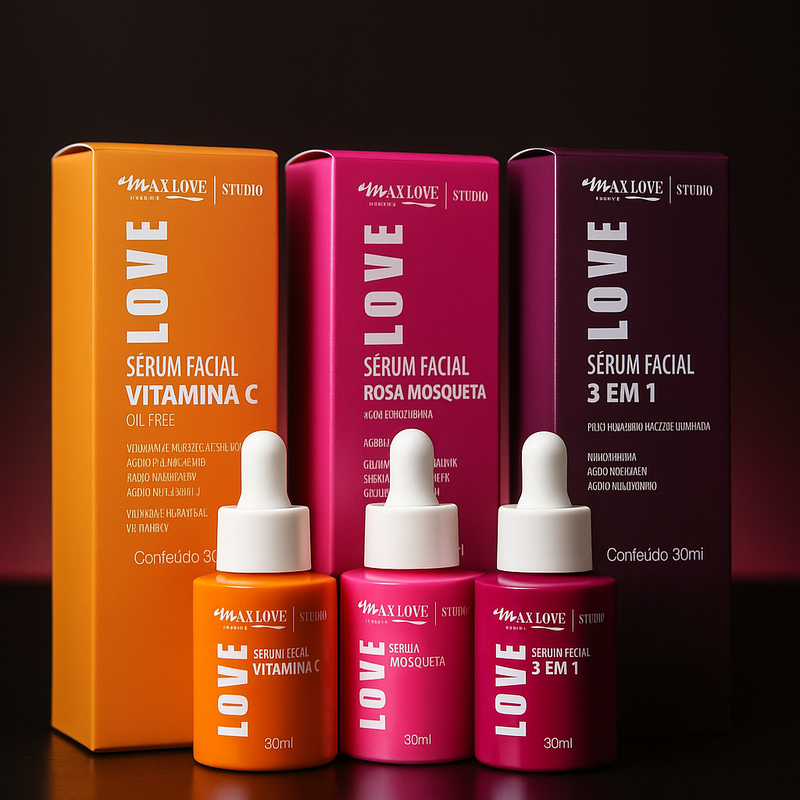Kit C/3 Serum Max Love Compre 1 Leve 3