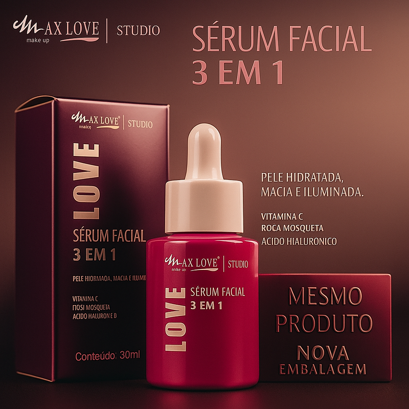 Kit C/3 Serum Max Love Compre 1 Leve 3